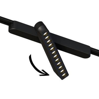 Магнитный трековый светильник Arte Lamp RAPID A6161PL-1BK, 1хLED