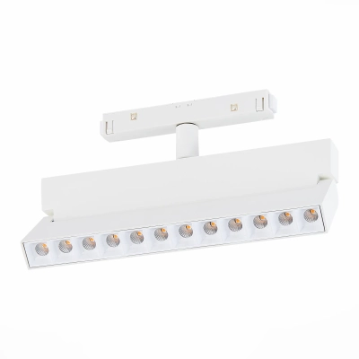ST362.536.12 Магнитный трековый светильник белый LED 1*12W 3000K 1 009Lm Ra>80 36° IP20 L219xW22xH134 48V