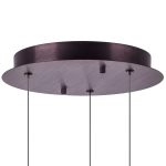 796139 Люстра CARAMELLO LED 3х6W 330LM КОФЕЙНЫЙ/МУЛЬТИКОЛОР 3000K