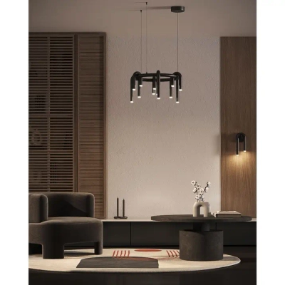 Подвесная люстра Arte Lamp WARHOL A3258LM-30BK, 1хLED