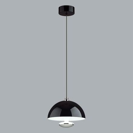6568/6L LEDIO LN25 белый/черный, хром/металл, акрил/ Подвес 3000-6000K LED 6W 220V GLOBE