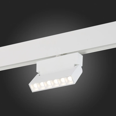 ST362.546.06 Магнитный трековый светильник белый LED 1*6W 4000K 532Lm Ra>80 36° IP20 L120xW22xH134 48V