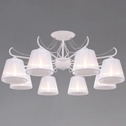 IL9482-8CSQ-25WT ELITE светильник потолочный ILLUMICO, E14х8