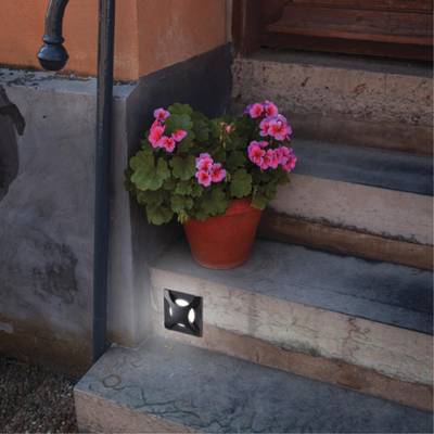 358093 STREET NT19 391 черный Подсветка ступеней IP65 LED 4000K 3W 220V SCALA