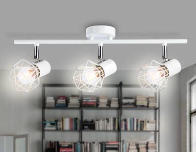 Накладной светильник TR8631/3 WH/CH белый/хром E27*3 max 40W 460*91*175