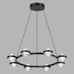 5031/50L L-VISION ODL24 391 чёрный/металл/акрил Люстра LED 50W 4000K 4310лм KLOT
