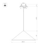Светильник SP-MAKOTO-R300-10W Warm2700 (WH, 36 deg, 230V, TRIAC) (Arlight, IP20 Металл, 3 года)