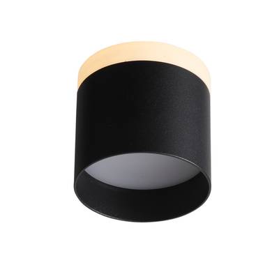 ST102.402.09 Светильник потолочный Черный LED 1*9W 3000K 702Lm Ra>80 120° IP20 D79xH75 170-240V