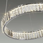 4930/30L L-VISION ODL24 591 хром/прозрачный металл/хрусталь Люстра LED 30W 4000K 3570Лм VEKIA