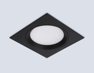 Светильник встраиваемый TN51804 BK черный GX53 max 15W 110*110*23