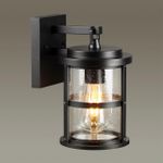 4964/1W NATURE ODL22 737 черный/стекло Ландшафтный настен.светильник E27 1*60W IP44 MAGUS