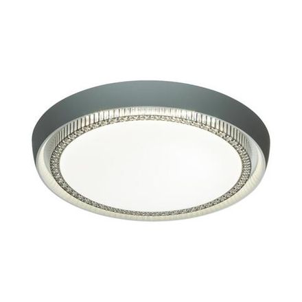 7644/DL PALE SN 136 Светильник пластик/белый/серый LED 48Вт 4000К D425 IP43 RAHIG