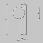 Настенный светильник (бра) Yora 3000К 3Вт MOD464WL-L3BS3K. TM Maytoni