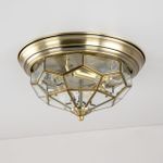 Citilux Витра-1 CL442530 Люстра потолочная витражная Бронза
