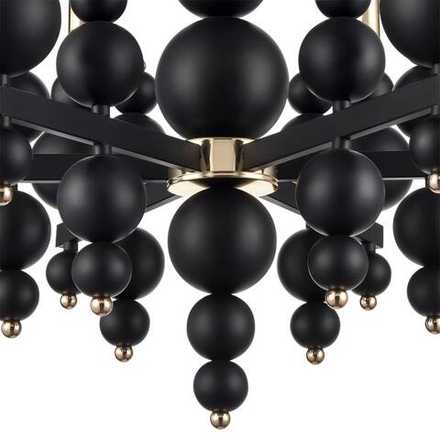 8106/6 MODERNI LN26 130 черный/золото, металл Люстра Е14 6*40W 220V NANA