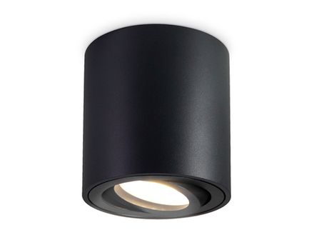 Накладной точечный поворотный светильник TN22702 BK черный GU5.3 D80*84