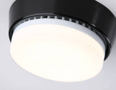 Светильник накладной G10189 BK черный GX53 max 12W D90*20