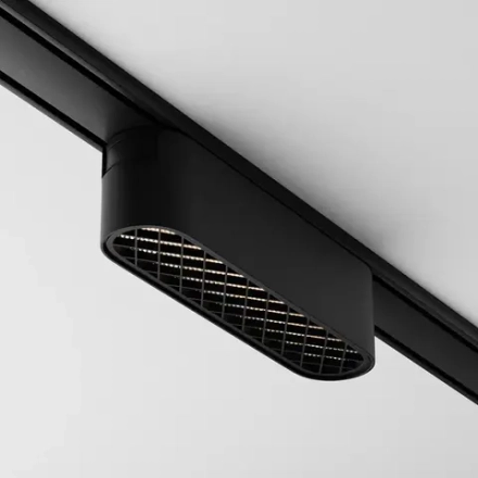 Трековый светильник Базис / Basis Grid Radity 3000K 6Вт 60°, TR084-1-6W3K-B. TM Maytoni