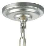 712064 Люстра AGAVE 6х40W E27 СЕРЕБРО С ПАТИНОЙ/ПРОЗРАЧНЫЙ Lightstar