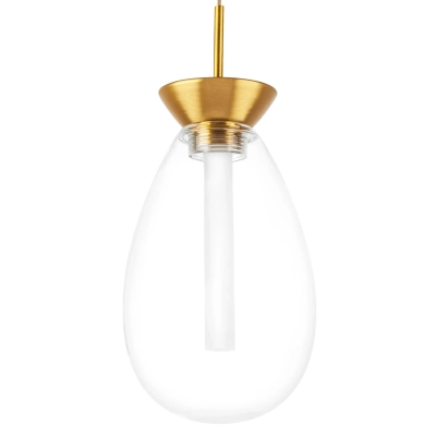 805110 Люстра COLORE LED 1х4W 240LM ЗОЛОТО/ПРОЗРАЧНЫЙ 3000K Lightstar
