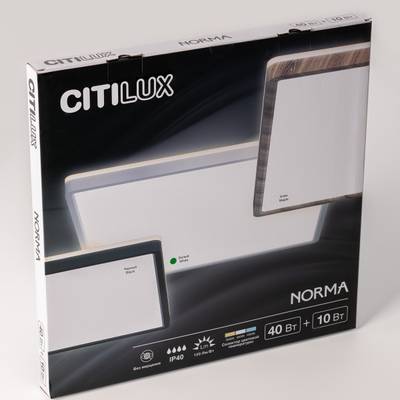 Citilux NORMA CL748K400 LED Светильник с подсветкой Белый