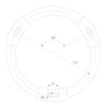 Светильник IM-RONDO-EMERGENCY-3H-R400-40W Day4000 (BK, 120 deg, 230V) (Arlight, IP40 Металл, 2 года)