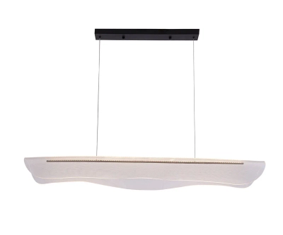 08020-120AS,19 Подвес Майра черный w120*24 h150 Led 37W (3000K)