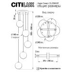 Citilux Адам Смарт CL228A051 RGB LED Умная каскадная люстра Матовый Хром