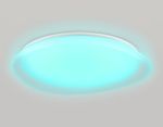 Светильник светодиодный RGB с пультом  FZ1615 FR матовый IP20 60W 3000-6500K+RGB 510*100 (ПДУ ИК)