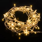 Гирлянда бахрома теплый белый 1,8*0,5м IP20 100-002 теплый белый, LED