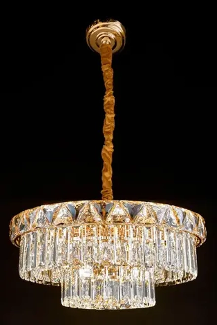 Люстра подвесная Normandie Gold FL1084-11P, E14х11