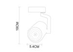 Трековый светильник Arte Lamp TRACCIA A2310PL-1BK, LED