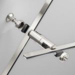 Крепление настенное Wall двойное Flarity платина, TRA155CW-D1-PT. TM Maytoni