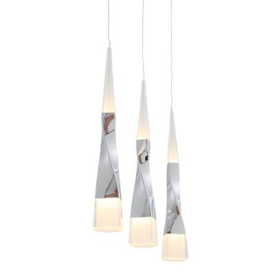 SL405.103.03 Светильник подвесной ST-Luce Хром/Хром, Белый LED 3*7W 3000K