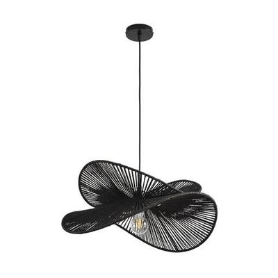 8382/1 ECO LN черный, металл/джутовый шнур Подвес E27 40W 220V ROPE