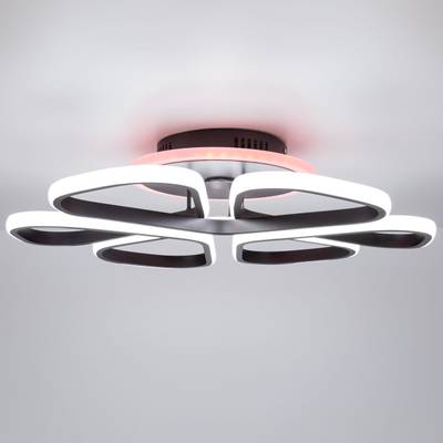 Citilux Сезар Смарт CL233A255E RGB Умная люстра Венге