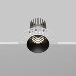 Встраиваемый светильник Dip Hight 4000K 9Вт 9° DL124-10W-4K-TRS-B. TM Maytoni