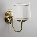 Citilux Гера CL433313 Бра с абажуром и выключателем Бронза
