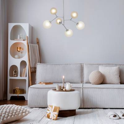 SLE1107-101-02 Светильник настенный Хром/Белый, Серый G9 2*5W 4000K