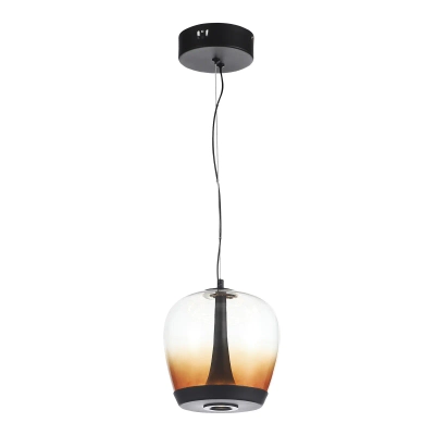 SL6014.413.01 Светильник подвесной ST-Luce Черный/Коричневый, Черный LED 1*17W 3000K