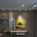 358943 PORT NT22 106 белый Светильник трековый однофазный трехжильный IP20 LED 4000К 15W 220V EDDY
