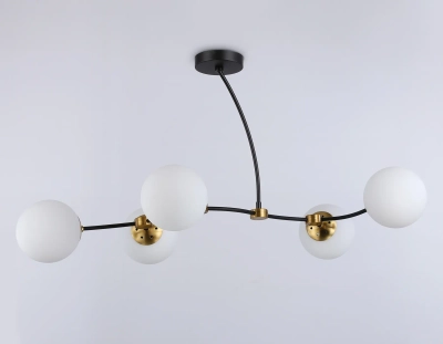 Подвесной светильник TR2548/5 BK/SB черный/бронза E27/5 max 60W 950*600*450