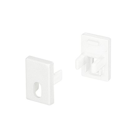 Заглушка SL-MINI-8-H12 WHITE с отверстием (Arlight, Пластик)