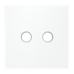 VLS001602 Накладка для розетки телевизионной оконечной TV+SAT, S70 (белый матовый). (ТМ Maytoni)