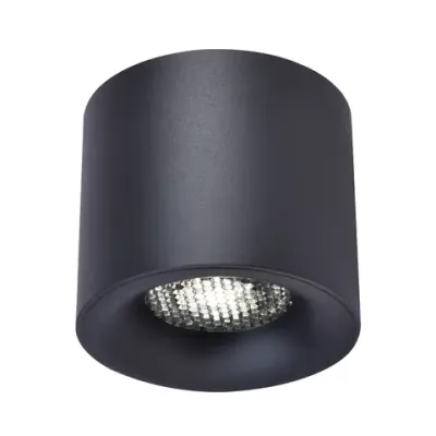 ST761.443.10 Светильник потолочный черный LED 1*10W 4000K 530Lm Ra 36° IP20 D80xH70 170-240VV