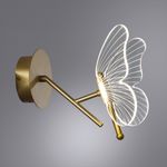 Настенный светильник Arte Lamp DARCY A2187AP-1GO, 1хLED