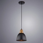 Подвесной светильник Arte Lamp EURICA A4245SP-1BK, 1хE27