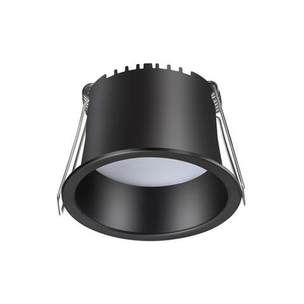 358898 SPOT NT22 536 черный Светильник встраиваемый светодиодный IP20 LED 4000К 6W 220V TRAN