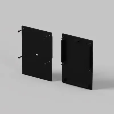 Комплект заглушек (для профиля ALM-5070-В-2М) 2 шт., ALM-5070-B-EC, 642096. TM Maytoni