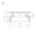 Профиль HR-3000 (Arlight, Алюминий)